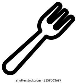 fork icon design, vector illustration, best used for presentations