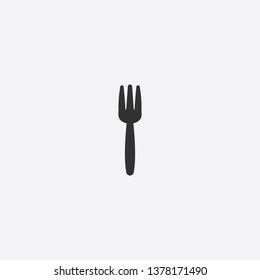 fork icon illustration isolated vector sign symbol
