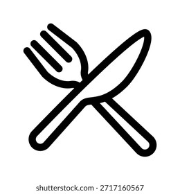 Icono de tenedor ilustración Vector diseño Plantilla