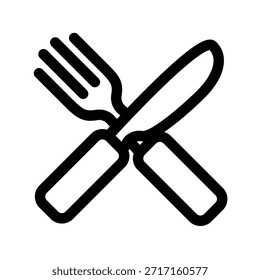 Icono de tenedor ilustración Vector diseño Plantilla