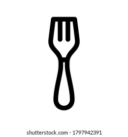 icono de bifurcación o logotipo símbolo de signo aislado ilustración vectorial - iconos vectoriales de estilo negro de alta calidad
