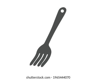 fork icon on a white background
