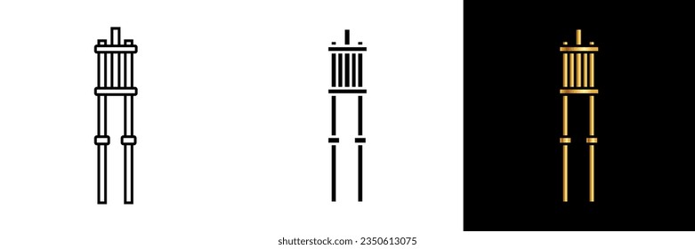 El ícono de la horquilla representa un utensil con dos o más puntas usadas para recoger y comer comida.
