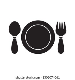 fork icon, restaurant vector icon 
