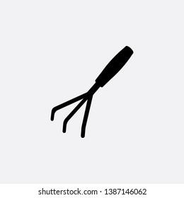 fork icon sign signifier vector