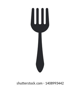 Fork Icon Symbol Sign Logo Template Stock Vector (Royalty Free ...