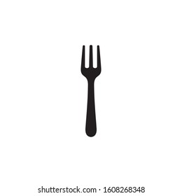 Fork Icon Fork Vector Pictogram Stock Vector (Royalty Free) 483281824