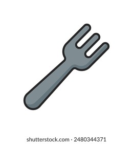 fork icon vector design template simple and clean