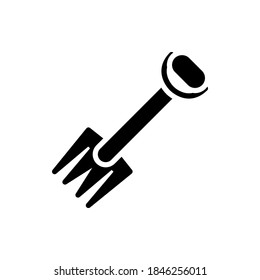 Fork Symbol Vektorgrafik Stil.