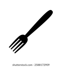 fork icon vector with trendy design. dinner fork icon