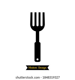 iconos de tenedor con un diseño moderno. ilustración vectorial