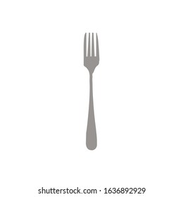 Fork isolated on white background