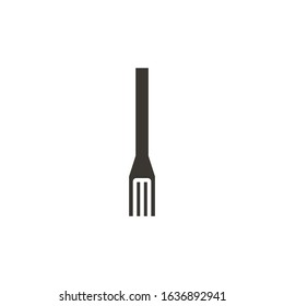 Fork isolated on white background