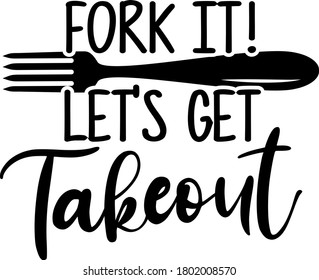 Fork it! Let's get Takeout quote. Fork vector