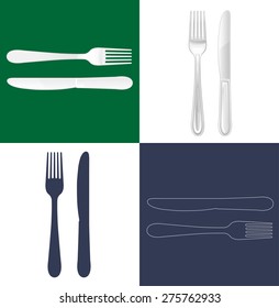 Fork and knife