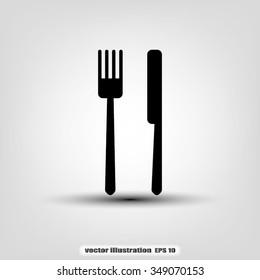 fork, knife