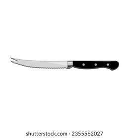 fork knife cartoon. food spoon, symbol silverware, silhouette dinner fork knife sign. isolated symbol vector illustration