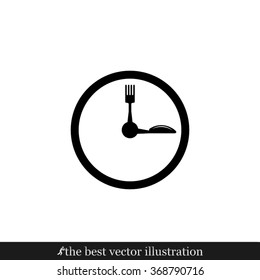 fork knife clock