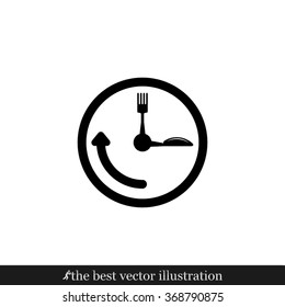 fork knife clock