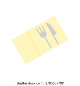 Fork, knife, coupon icon. Simple color vector elements of public catering icons for ui and ux, website or mobile application