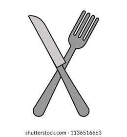 fork and knife cutleries