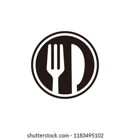 Fork and knife, eat, restaurant, food icon