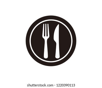 Fork and knife icon