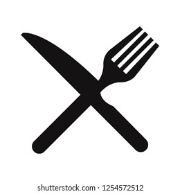 Fork and knife icon