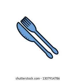 fork and knife icon