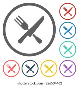 fork knife icon
