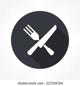 fork knife icon