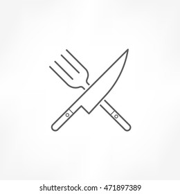 fork knife icon