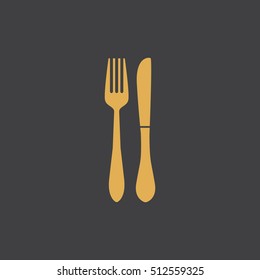 Fork and knife icon