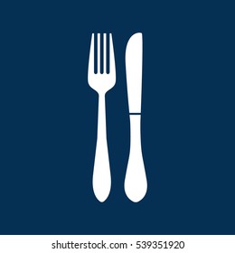 Fork and knife icon