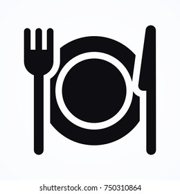 fork knife icon