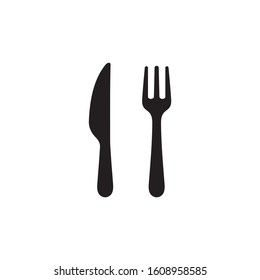 Fork and knife icon symbol vector illustration