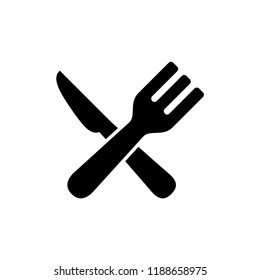 Fork and knife icon templates