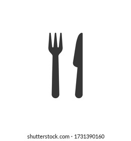 Fork And Knife Icon Vector Illustration