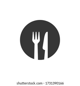 Fork And Knife Icon Vector Illustration