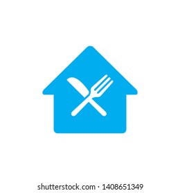 Fork and knife, restaurant, eat icon