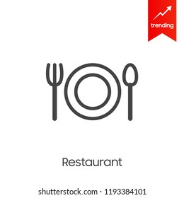 Fork & Knife Restaurant Icon
