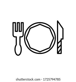Fork & Knife Restaurant Icon