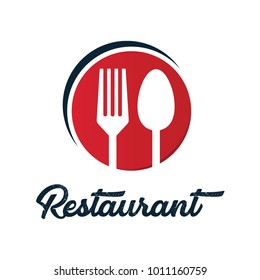 Fork and knife restaurant logo