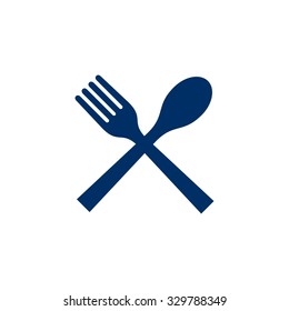 fork and knife for restaurant logo