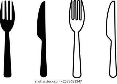 Symbol für Gabel- und Messersatz