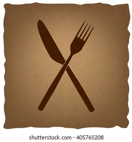 Fork and Knife sign
