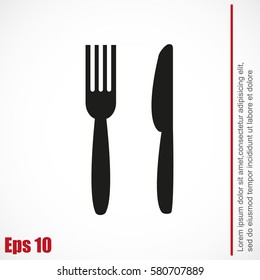 fork and knife sign