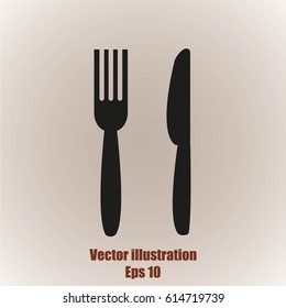 fork and knife sign