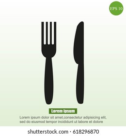 fork and knife sign