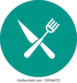 Fork, knife, spoon icon vector image. Can also be used for wedding. Suitable for use on web apps, mobile apps and print media.